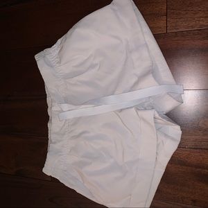 lululemon athletica white shorts